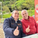 Alcalde de Envigado Raúl Cardona, hace entrega de escenarios deportivos en Arenales, El Chinguí y El  Dorado.